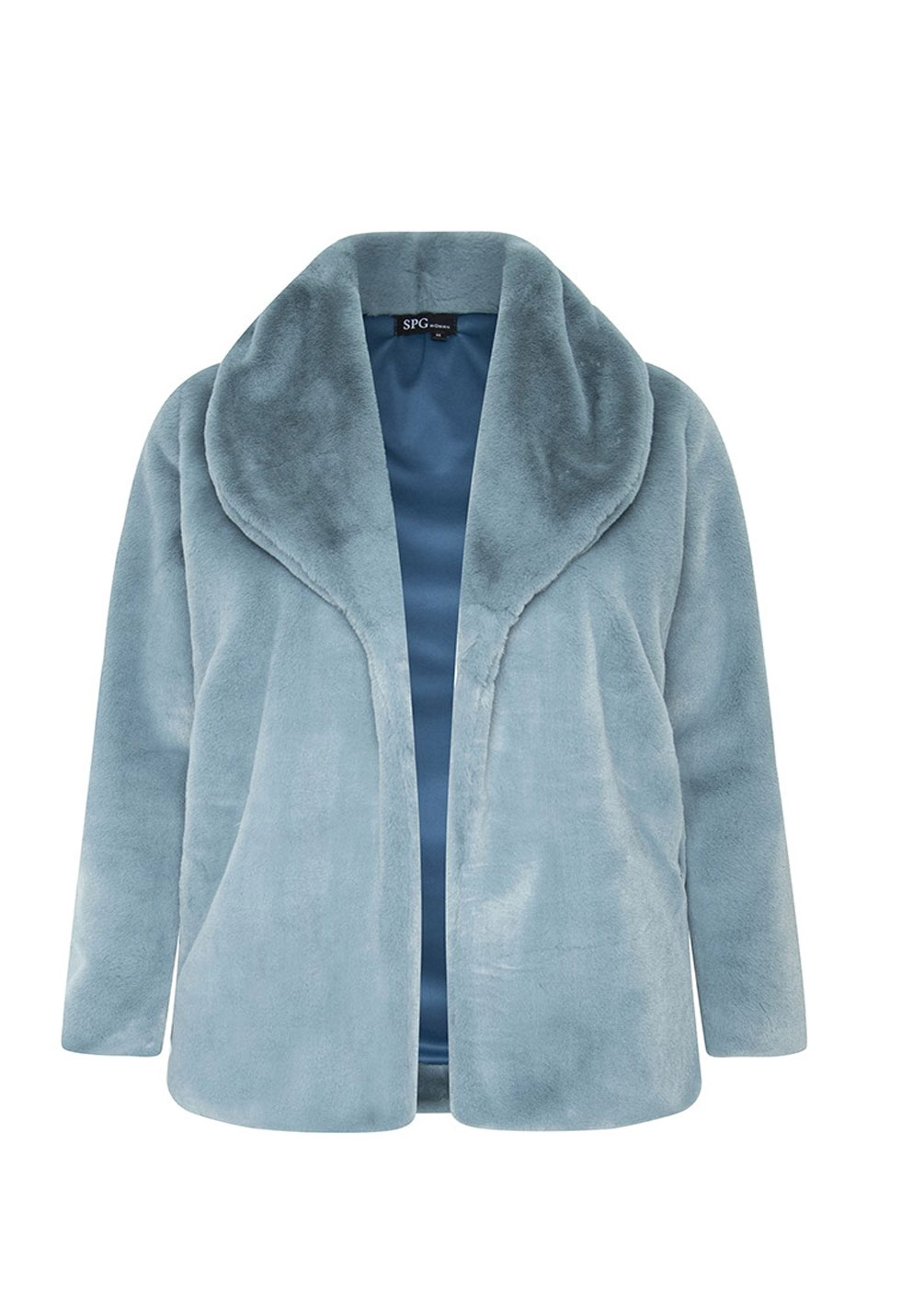 Abrigo de pelo con solapa redondeada, bolsillos laterales, manga larga, cierre con corchetes y forrado en el interior. Composición: Tejido exterior: 100% Poliéster. Forro: 100% Poliéster.