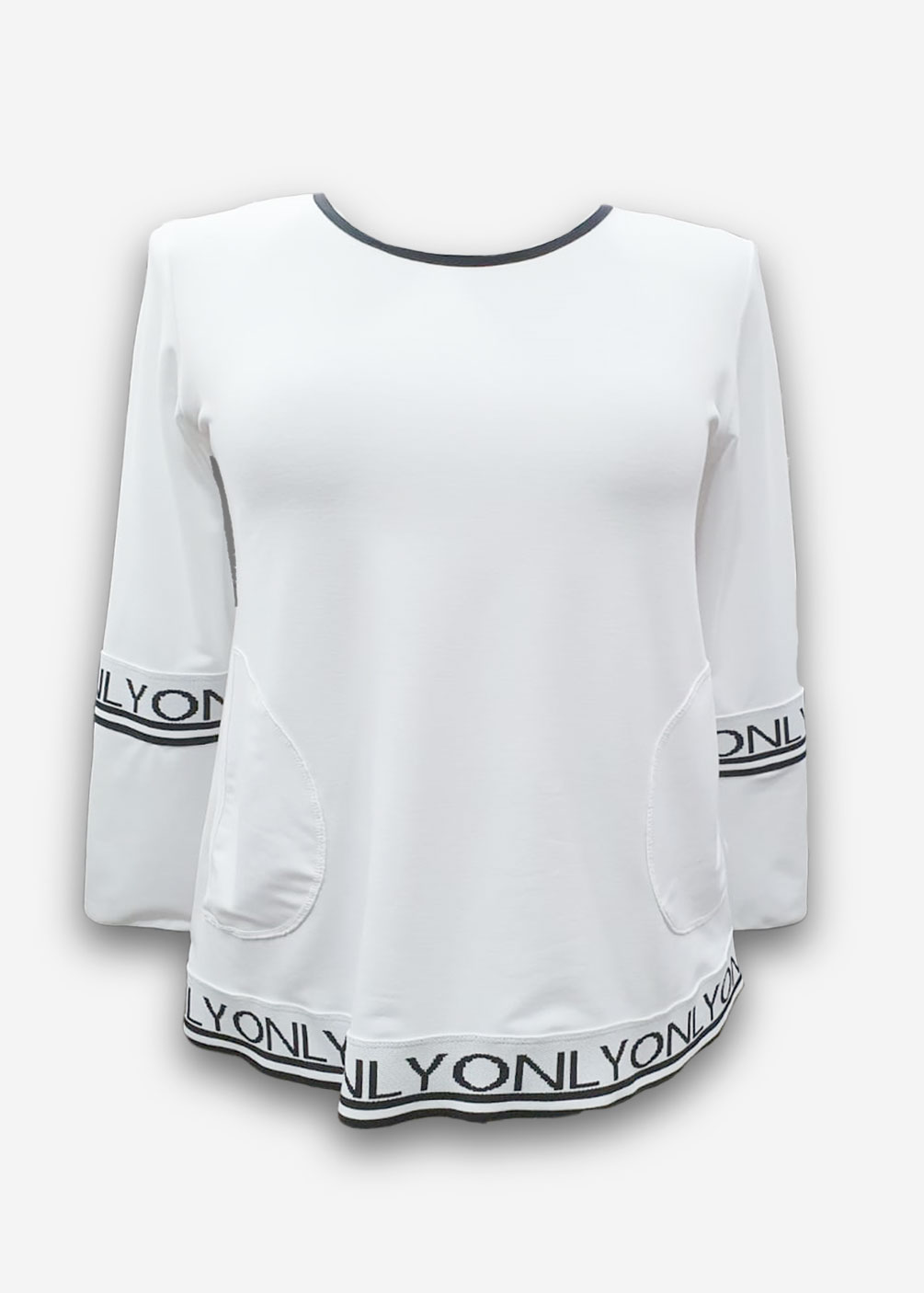 sudadera blanca tallas grandes